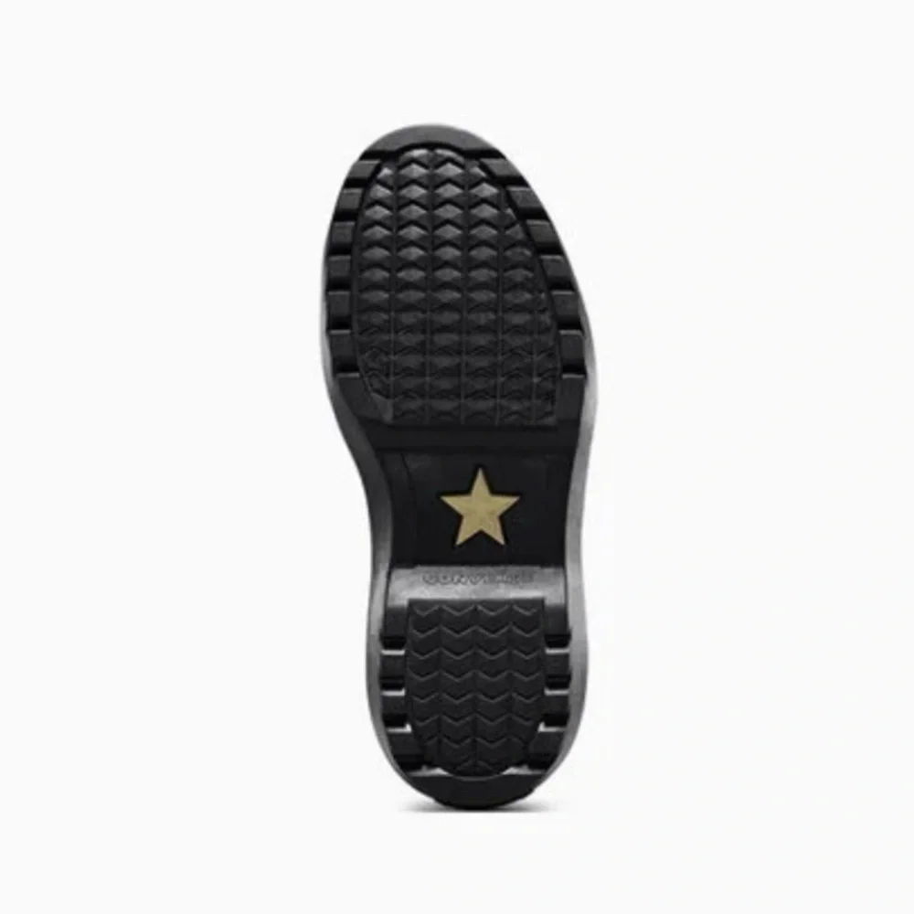 Converse Chuck Taylor All Star Lugged Chelsea Little Girl 3 Black Leather Boot